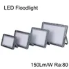 400W 300W 200W 100W Ultra-Thin LED Projection Light 150Lm/W Ra80 Advertising Spot Light Outdoor Waterproof Construction Site Workshop FloodLights usastar