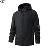 Autres articles de sport LNGXO Hommes Femmes Vestes de randonnée imperméables Protection solaire Coupe-vent Camping Escalade Manteau de pluie en plein air Unisexe Vêtements portables 231123