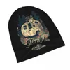 レトロヴィンテージハッピーキャンプトレーラーI 'M A Camper Bonnet Hat Knitte Hip Hop Skullies Beanies Spring Dual-Use Cap