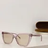 Occhiali da sole da uomo e da donna di nuovo design alla moda 5843 montatura in acetato a forma di occhio di gatto stile semplice e popolare versatile protezione UV400 per esterni