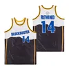 Movie 14 85 Rewind Jerseys Basketball Video Blockbuster Uniform Retro College Pullover Breathable Vintage HipHop For Sport Fans ALTERNATE University Retire