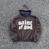 Foam Cho-hoodie met het merk Paris Saint of Letter