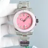 Orologio da donna Orologio meccanico automatico di design Orologio da polso Pink Lady 40MM Montre de Luxe