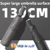 Guarda-chuvas à prova de vento forte super grande guarda-chuva dobrável totalmente automático para homens negócios à prova d 'água à prova de sol sombra uv grande 231123