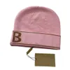Geruite muts designer hoeden voor mannen gebreide mutsen muts herfst thermische schedel cap ski reizen klassieke warme luxe mutsen Q-1