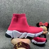 Kids Knit Speeds Sock Runner Knitted Mid High Light Running Shoes Black Wine Red Sneaker Girls Boys Sports Footwear Children Basketba