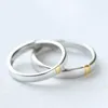Cluster ringen 925 Sterling Silver een straal van zonlicht Love Ring Lovers 'paar vriendje vriendin cadeau