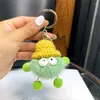 Llaveros Pequeña bola de carbón Llavero del coche Piel linda Muñeca de pelo de visón Bolsa de felpa Monedero Colgante Regalo Anime Llavero Chica Niño Accesorios Juguetes para niños