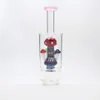 7 pouces verre Bong accessoires de conduite d'eau fumer pneu Bongs perculateur champignon