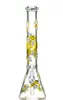 Vintage Premium Honeybee Glass bong hooKah 18inch 7MM La vendita diretta in fabbrica originale può mettere il logo del cliente da DHL UPS CNE