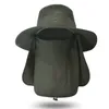 Cappello da pescatore Visiera parasole da uomo estiva all'aperto Cappello con protezione solare ad asciugatura rapida Pesca Cappello da sole traspirante anti-UV Cappello da maschera da donna