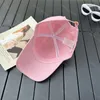 Fashion Baseball Cap Mens Designer Hat C vrouwen gemonteerde hoeden Snapback Sunshade Sport Borduurwerk Casquette Beach Luxe Sunhats Red Pink Gorr Casquette Bonnet Beanie