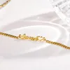 Bracelet de cheville avec nom de cœur pour femmes, cadeau personnalisé à la mode en acier inoxydable