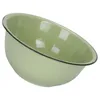 Bowls Retro Enamel Basin Vintage Style Bowl Mixing Soup Enamelware