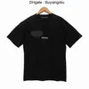 Herrkvinnor Designers Palms T Shirts For Man S Summer Tops Luxurys Big Letter Tshirts Clothing Polos Apparel Sleeved Tshirt Cotton Tees YF0X