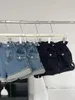 Shorts pour femmes été 2023 tendance femmes coréennes mode Curl Streetwear Denim ample jambe large pantalons courts Y2k vêtements