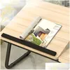 Other Furniture Portable Folding Laptop Desk Lazy Table Bed Sofa Small Computer Standing Home Installation Drop Delivery Garden Dh6Wq