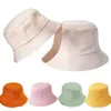 Dzieci Buły Hat Girlswide Brim Floppy Fisherman Woman Streetwear Child Silne Colorsun Hats for Girls Panama Caps P230424