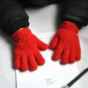 Gants sans doigts pour enfants Gants pour enfants pour 3-6 ans Hiver Enfants Molleton de corail Épaissir bébé Peluche Fourrure Mitaines à doigts complets Gants doux Garder au chaud 231124