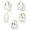 Cosmetic Bags Clear PVC DIY Tote Bag Handbag Making Handmade Gift Craft Accessories Tool Set Birthday Holiday