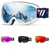 Skidglasögon Juli Brand Professional Ski Goggles dubbellager Lens anti-dimma UV400 skidglasögon Skidåkning Snowboard Gogglesw Goggles Män kvinnor W1 231124