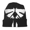 The Last Of Us Firefly Skullies Mützen Mütze TLOU Game Goth Unisex Outdoor Caps Warme Dual-Use-Mütze gestrickt Baskenmützen