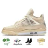 Nike Air Jordan 4 Off White Jordan 4s Retro أحذية كرة السلة 2022 الأشعة تحت الحمراء Jupman 4 4S  قبالة لامع الأسود القط ترافيس سكوتس المحكمة الأرجواني الرياضة رياضة جامعة