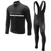 Morvelo 2020 fashion team Mannen Fietsen lange Mouwen jersey bretelbroek sets aanpasbare direct s Koude bescherming Y20112104251g