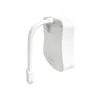 BRELONG Toilette Veilleuse LED Lampe Salle de Bains Intelligente Activé par le Mouvement Humain PIR 8 Couleurs Rétroéclairage RVB Automatique pour les Lumières de Cuvette de Toilette