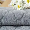 Pillow Multi Size Soft And Thick Plush Long Bench Solid Wood Sofa Rectangular Home Decoration Autumn Winter Use