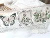 Prezent Vintage biały kwiatowy motyl koronkowy pensjonat Plan Planner DIY Plan Making Scrapbooking Plan dekoracyjny naklejka