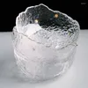 プレートサラダボウルガラスフルーツデコレーションヌードル透明なライスクラフトキッチン