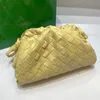 Mini Teen Tepe Orijinal Deri Bulut Torbası Yumuşak Kırışmış Kökşırlar E biriken Lüks Çantalar Kadın Tasarımcı Kavrama Tek Omuz Crossbody Bag