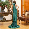 Prom DressesWomen's 2023 Sexy Backl V-neck Party Banquet Strap Long Dresses