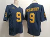 Maillot de football Michigan Wolverines College 97 Aidan Hutchinson 10 Tom Brady 7 Donovan Edwards 9 J.j. Patch des champions de McCarthy Mans