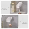 New Soap Countertop Organizer Wall Mounted No Hole Installation Luxury Foldable Tray Soap Rack Organizer Bathroom Accessories