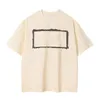 Designer Summer Men T Shirts Logo Letter broderad stjärna reflekterande runda nacke ren bomullsmän tee shorts ärm stor storlek 5xl