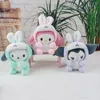 Giocattoli della peluche del portachiavi della peluche di Kunomi di serie del coniglio del bambino