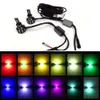 جديد تطبيق Bluetooth Control RGB Car LED LED LED ANDRACHABLE COLOL LIGHT H1 H3 H8 H9 H11 9005 9006 Auto Head Lamp