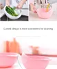 New Food Grade Plastic Rice Beans Peas Washing Filter Strainer Basket Sieve Drainer Cleaning Gadget Kitchen Accessories