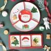 Teller Essteller Kreatives Modernes Geschirr Geschirr Küchenzubehör Luxustisch Für Weihnachten Set Dish