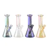 Vintage Premium Glass bong hooKah Electroplate 12inch Original Factory Direct Sale can put customer logo by DHL UPS CNE