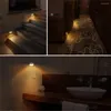 Nachtlichten Bewegingssensor Stick-on Light Battery-Powered Closet voor toilet badkamer slaapkamer gang trap lamp