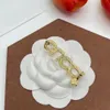 Gold G Designer Pins Brosch för kvinnor Män Alloy Fashion Crystal Pearl Brosch Pin Jewelry for Party