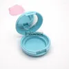 Garrafas de armazenamento 100pcs em pó vazio maquiagem de maquiagem Caixa de blush Diy Recipiente cosmético com tamanho de deslocamento espelhado portátil F3834
