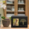 Pet Memorial Urnen voor honden of katten As Houten Pet Memorial Keepsake Box Verlies met gepersonaliseerde fotolijst Pet Sympathy Remembrance Gift