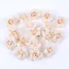 Dekorativa blommor 20st MNI Silk Rose Flower Heads Multicolor Artificial Roses Scrapbooking For Wedding Decor Festival Decoration