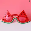 Occhiali da sole a forma di anguria Occhiali per adulti Summer Fruit Theme Party Hawaii Beach Kids Boy Birthday Event Decoration