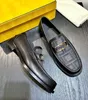 Luxury Gentleman O'Lock Moccasins Shoes Party Dress Sneakers Mens Fabric Leather Loafers Slip-On Comfort Business Perfect Oxford Walking Shoe EU38-45 Original Box