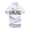 Summer Design Polo Fashion Hafdery Męska koszula polo wysokiej jakości T-koszulka Męska Koszula High Street Thirt MultiColor.M-3xl#2005